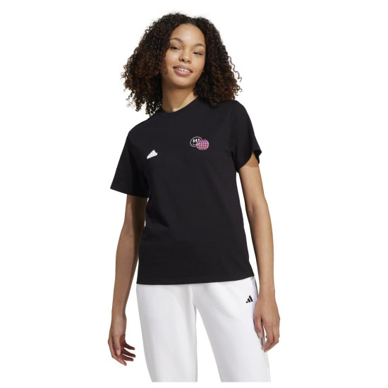 Adidas Γυναικεία κοντομάνικη μπλούζα House of Tiro Graphic Tee